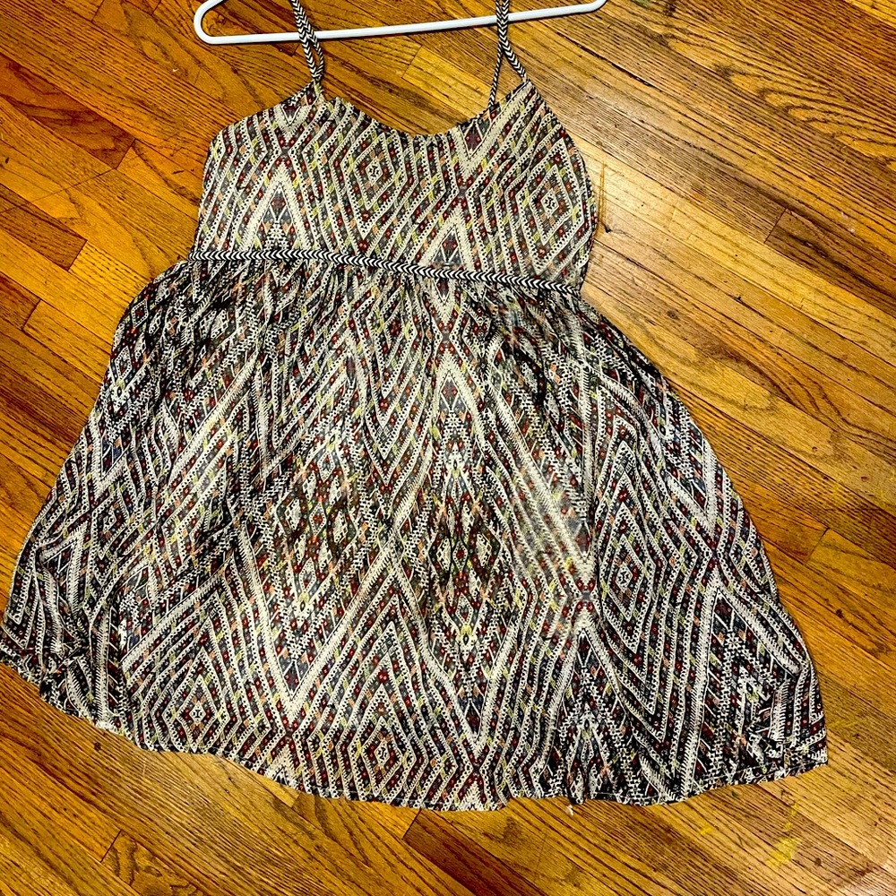 Free People Short Geometric Dress